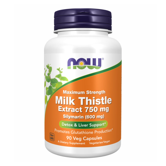 Milk Thistle Extract 750mg Silymarin 600mg - 90 vcaps — офіційна ціна та характеристики