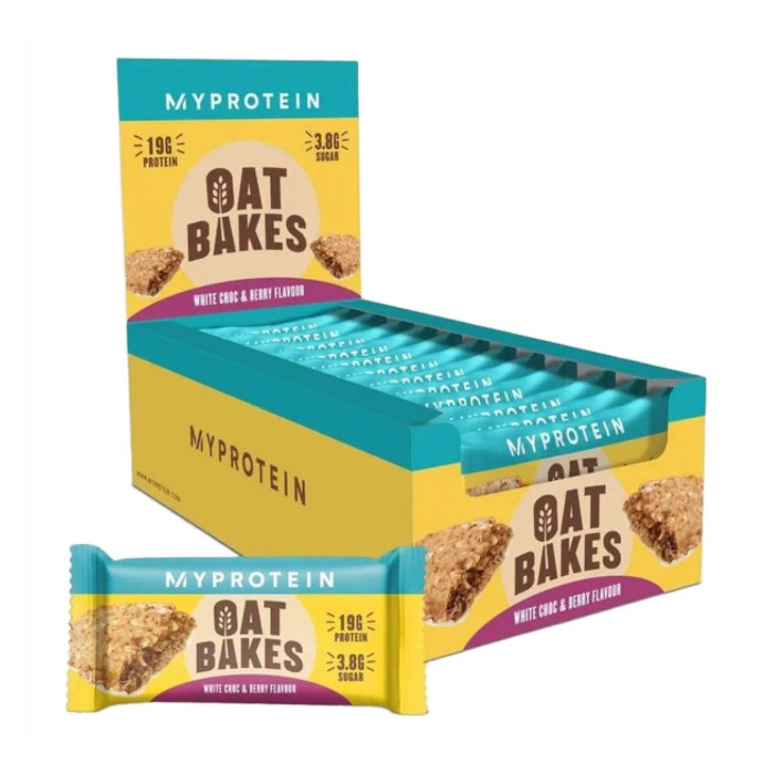 Oat Bakes - 12x75g White Choc & Berry Flavour — офіційна ціна та характеристики