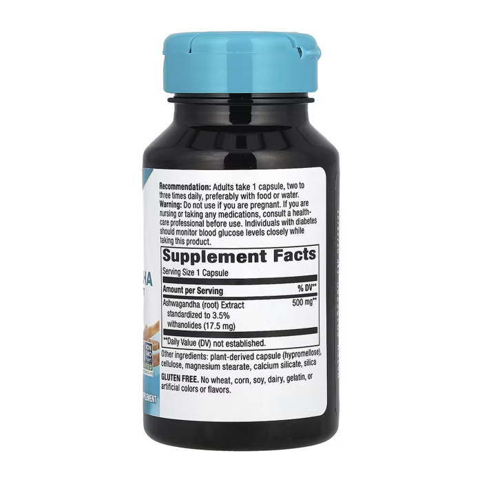 Ashwagandha - 60 vcaps — офіційна ціна та характеристики
