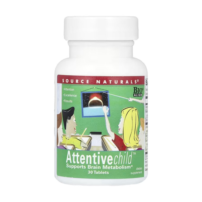 Attentive Child™- 30 tabs — офіційна ціна та характеристики