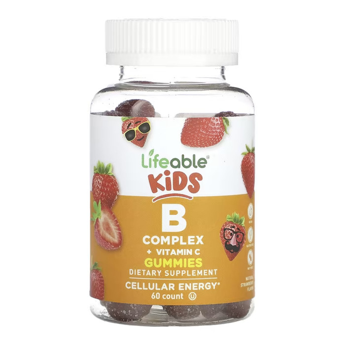 B Complex + Vitamin C Kids - 60 gummies — офіційна ціна та характеристики