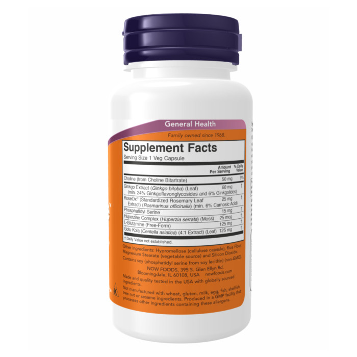 Brain Elevate Formula - 120 vcaps — офіційна ціна та характеристики