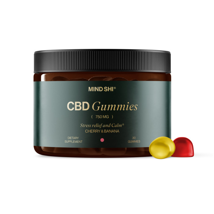 CBD Gummies Full Spectrum 750 mg Cherry & Banana - 30 gummies (До 08.26) — офіційна ціна та характеристики