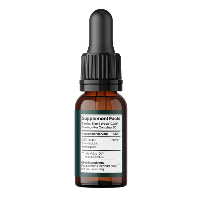 CBD Oil Isolate 3000 mg Strawberry - 10 ml — офіційна ціна та характеристики