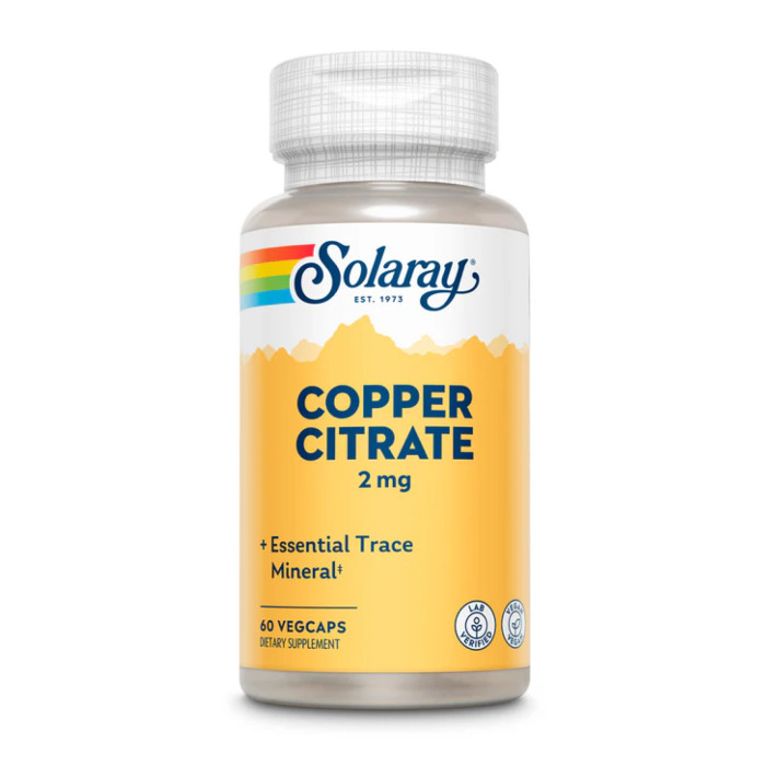 Copper Citrate 2mg - 60 vcaps — офіційна ціна та характеристики