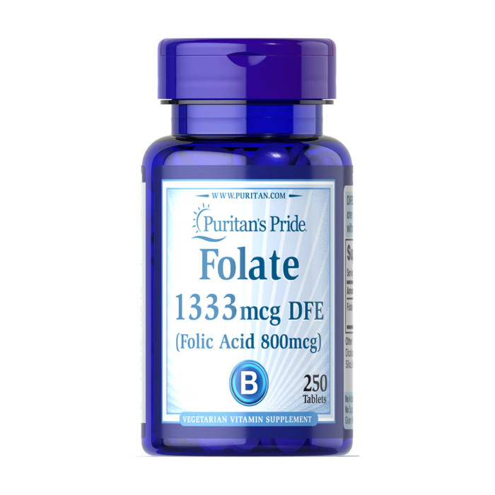Folate 1333 mcg DFE - 250 tabs — офіційна ціна та характеристики
