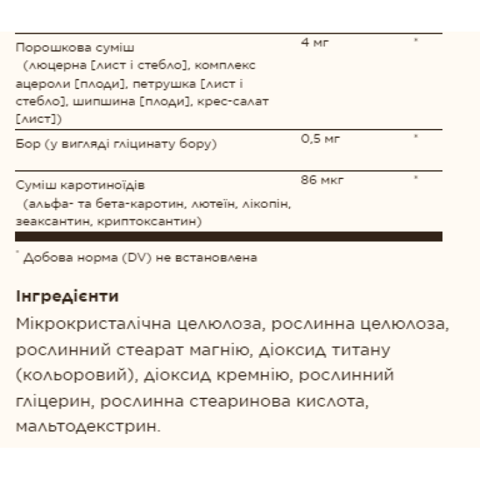 Formula VM-75® - 60 tabs — офіційна ціна та характеристики