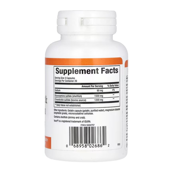 Glucosamine Chondroitin 900mg - 60 caps — офіційна ціна та характеристики