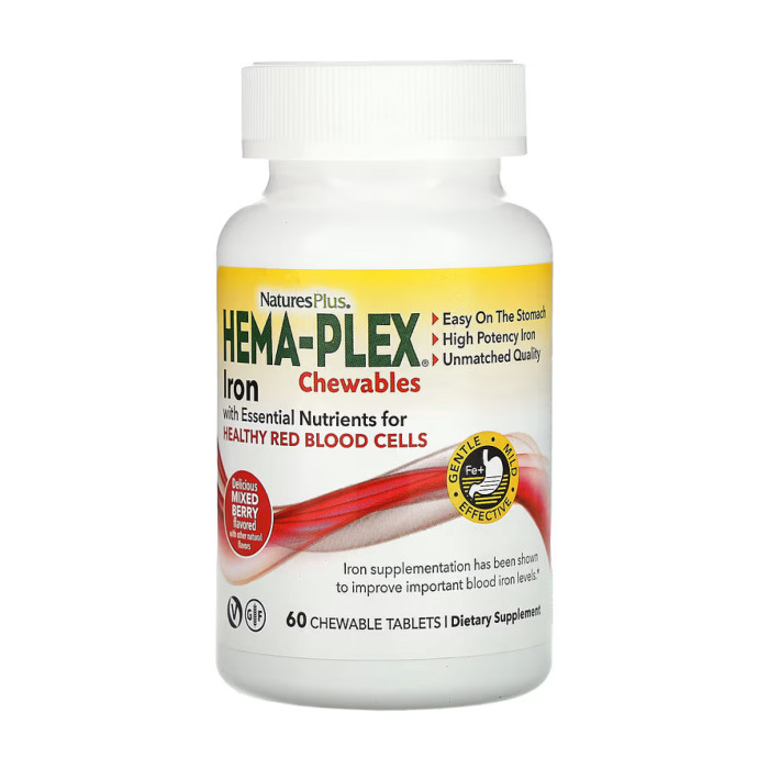 Hema-Plex - 60 chewable tabs — офіційна ціна та характеристики