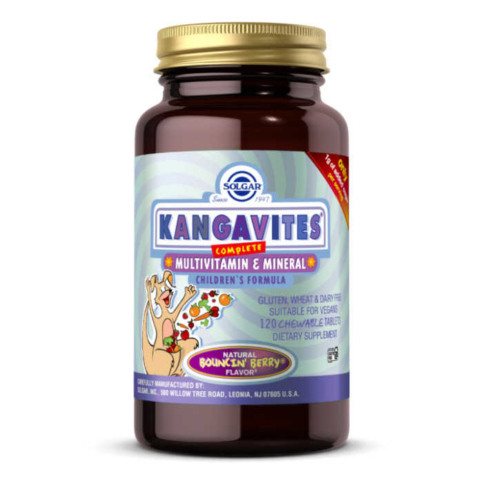 Kangavites® Multivitamin & Mineral - 120 tabs Bouncin' Berry — офіційна ціна та характеристики