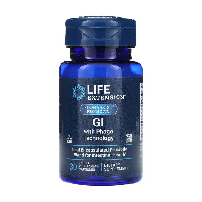 LE FLORASSIST® GI with Phage Technology - 30 vcaps (До 08.26)