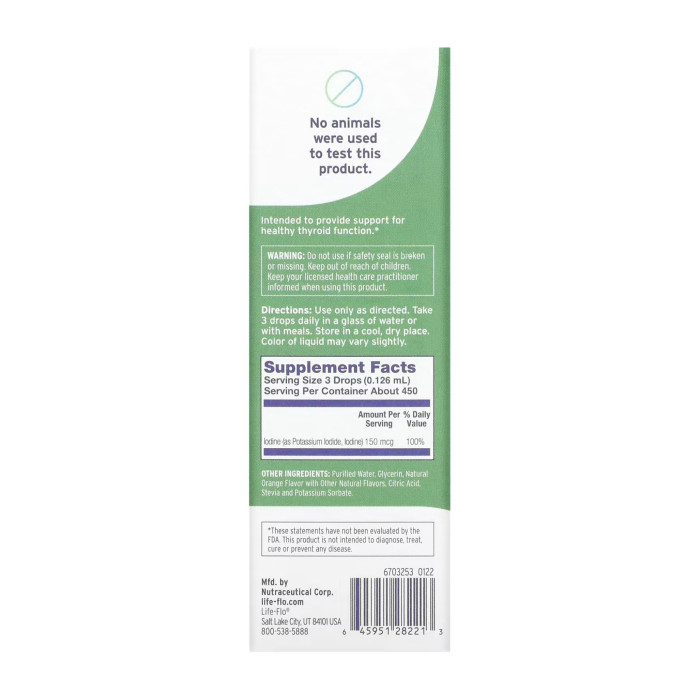 Liquid Iodine Plus - 59 ml Orange — офіційна ціна та характеристики