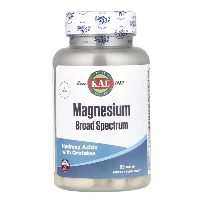 Magnesium Broad Spectrum - 60 tabs — офіційна ціна та характеристики