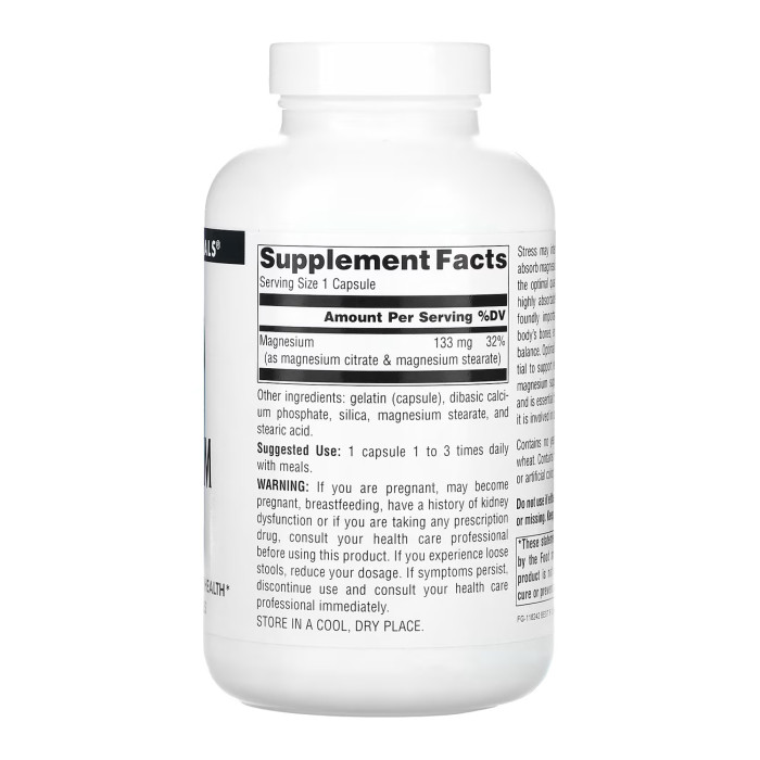 Magnesium Citrate 133mg - 180 caps — офіційна ціна та характеристики