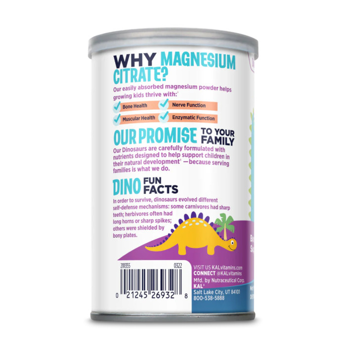 Magnesium Powder 200mg - 4oz Unflavored (Пошкоджена кришка)