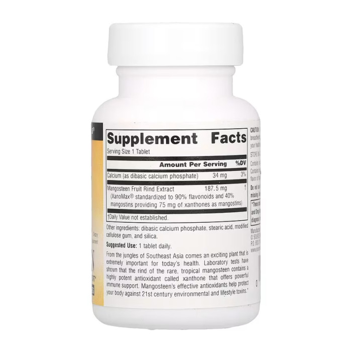 Mangosteen 75mg - 60 tabs — офіційна ціна та характеристики