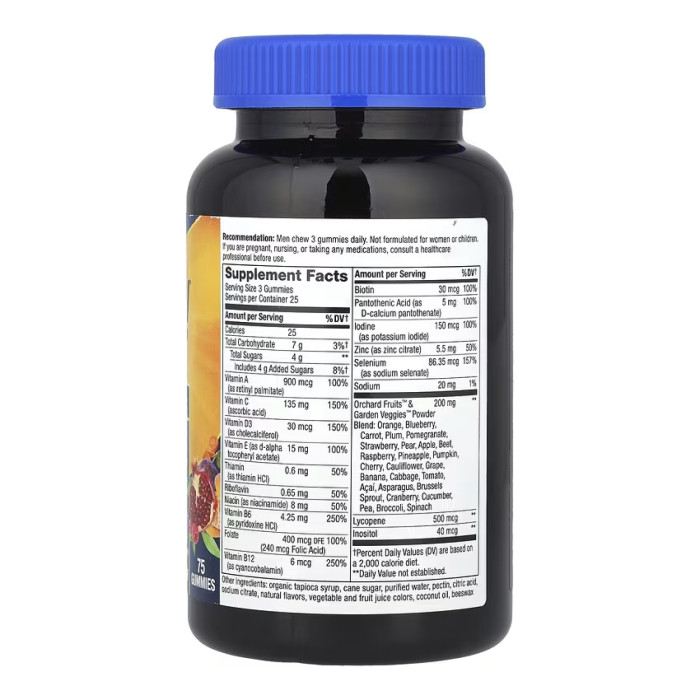 Men's Premium Gummies Multivitamin - 75 gummies — офіційна ціна та характеристики