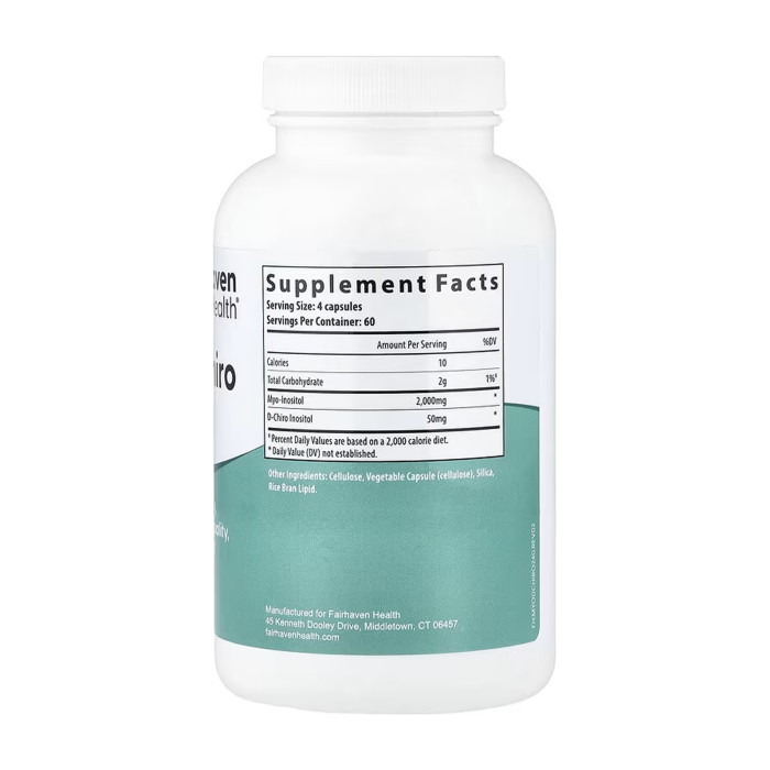 Myo + D-Chiro Inositol - 240 caps — офіційна ціна та характеристики