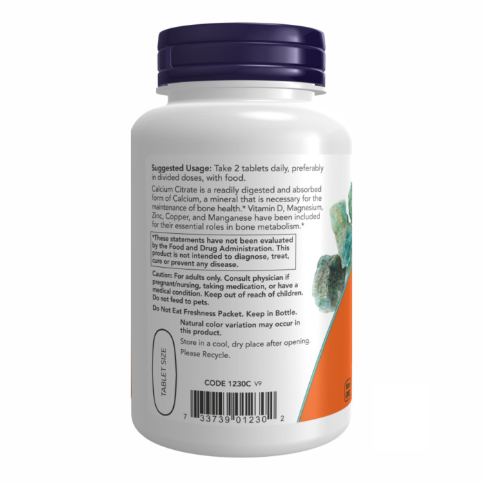 Calcium Citrate W/Min - 100 tabs — офіційна ціна та характеристики