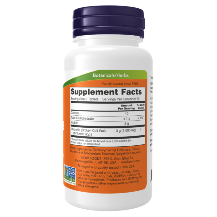 Chlorella 1000 mg - 60 Tabs — офіційна ціна та характеристики