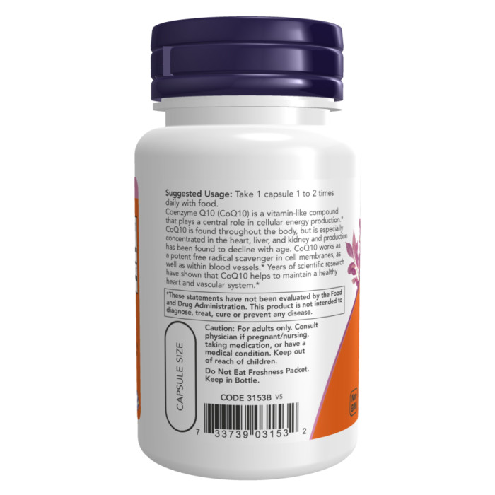 CoQ10 60mg - 60vcaps — офіційна ціна та характеристики