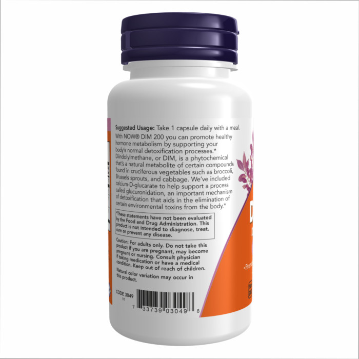 DIM 200 w/Calcium D-Glucarate - 90 vcaps — офіційна ціна та характеристики