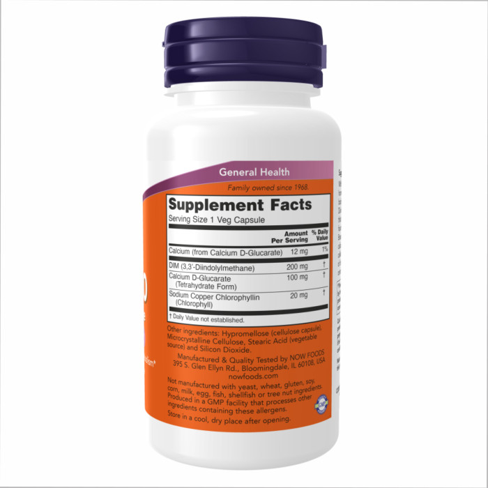DIM 200 w/Calcium D-Glucarate - 90 vcaps — офіційна ціна та характеристики