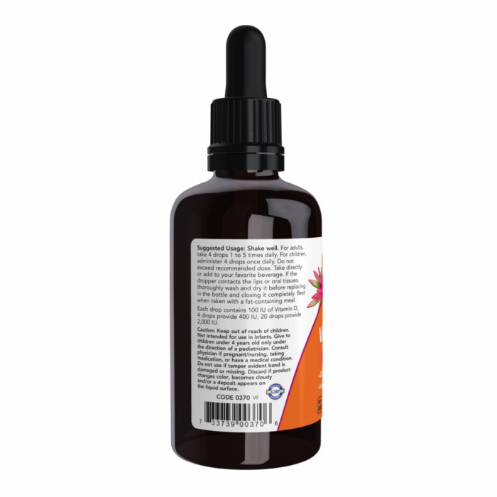 Liquid Vitamin D-3 - 59ml (2fl oz) — офіційна ціна та характеристики