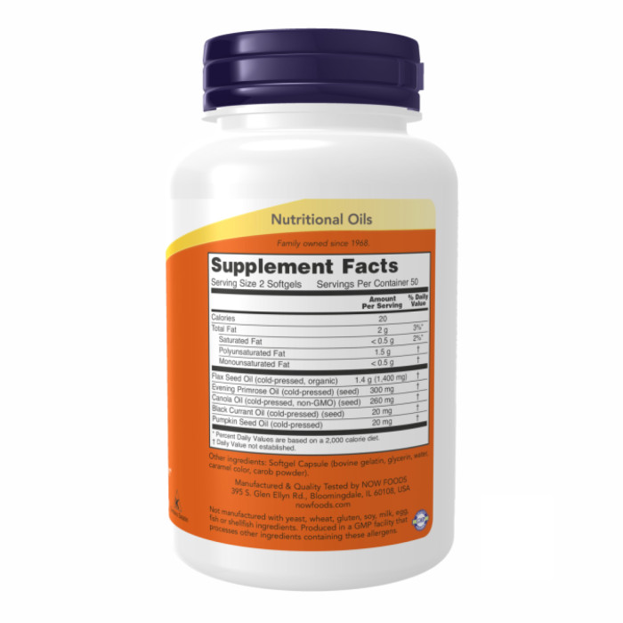 Omega 3-6-9 1000 mg - 100 sgels — офіційна ціна та характеристики