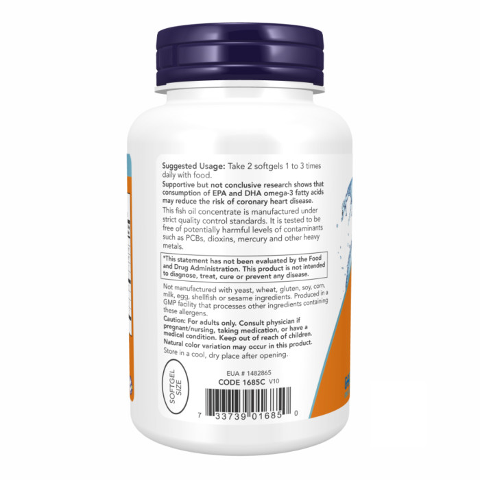 Omega-3 Mini Gels 500 mg - 180 sgels — офіційна ціна та характеристики