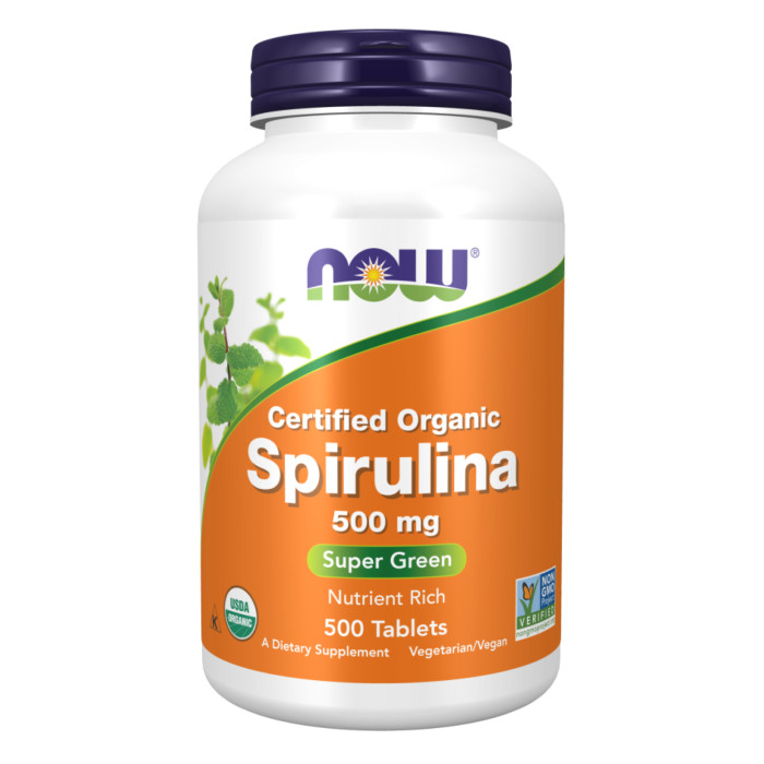 Org Spirulina 500mg - 500 tabs — офіційна ціна та характеристики