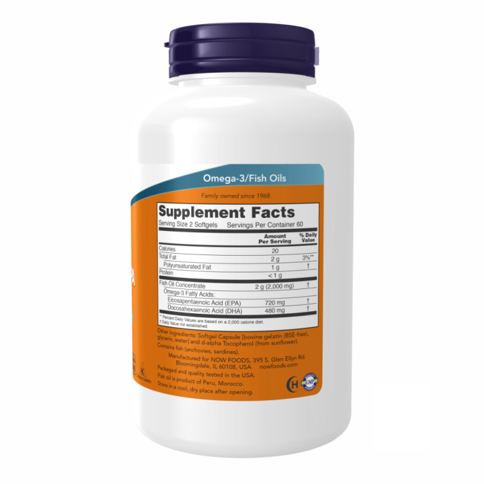 Super Omega EPA 1200mg - 240 Sgels — офіційна ціна та характеристики
