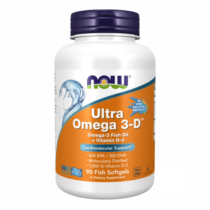 Ultra Omega 3-D Softgels - 90 softgels — офіційна ціна та характеристики
