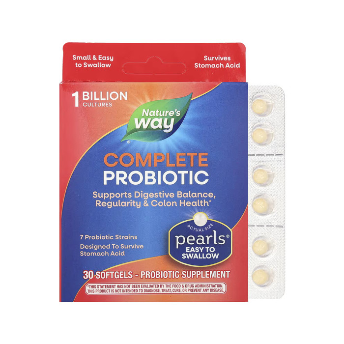 Pearls Complete Probiotic - 30 softgels — офіційна ціна та характеристики