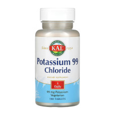 Potassium 99 Chloride - 100 tabs