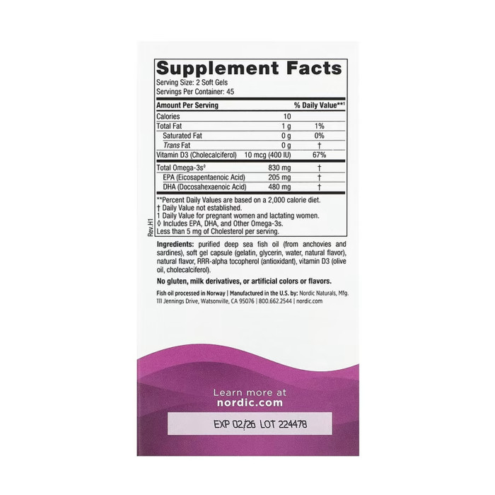 Prenatal DHA - 90 softgels Strawberry — офіційна ціна та характеристики