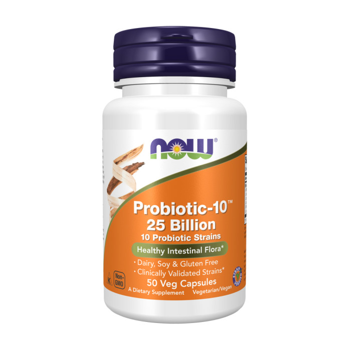 Probiotic-10™ 25 Billion - 50 vcaps (Пошкоджена банка) — офіційна ціна та характеристики