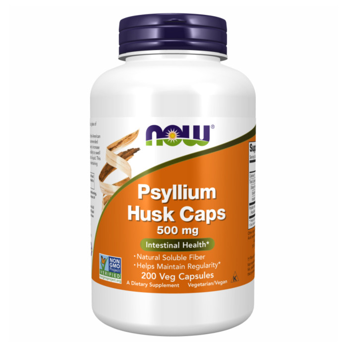 Psyllium Husk 500mg - 200 vcaps — офіційна ціна та характеристики