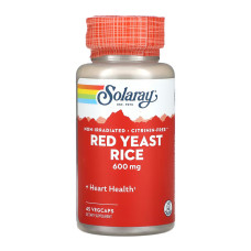 Red Yeast Rice 600mg - 45 vcaps