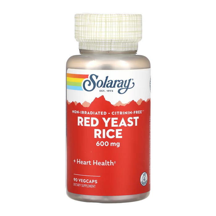 Red Yeast Rice 600mg - 90 vcaps — офіційна ціна та характеристики