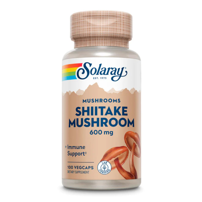 Shiitake Mushroom 600mg - 100 vcaps — офіційна ціна та характеристики