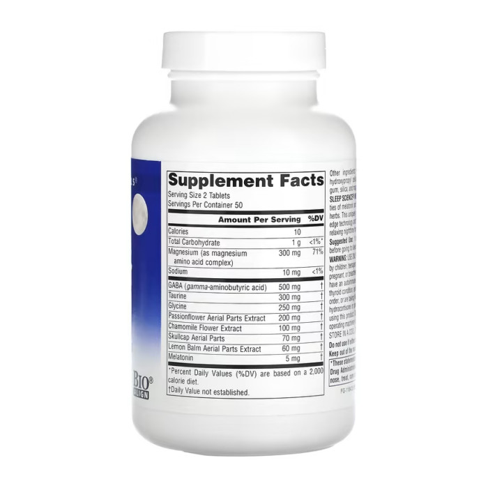 Sleep Science® NightRest™ with Melatonin - 100 tabs — офіційна ціна та характеристики