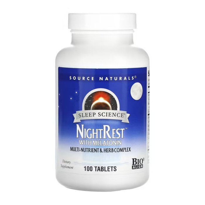 Sleep Science® NightRest™ with Melatonin - 100 tabs — офіційна ціна та характеристики