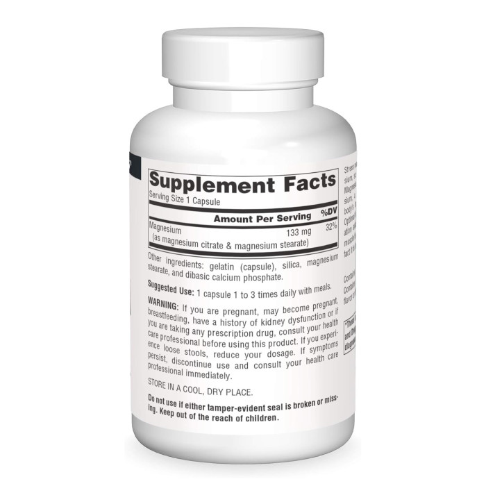 Magnesium Citrate 133mg - 90 caps — офіційна ціна та характеристики