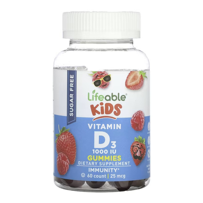 Vitamin D Kids Sugar Free - 60 gummies — офіційна ціна та характеристики