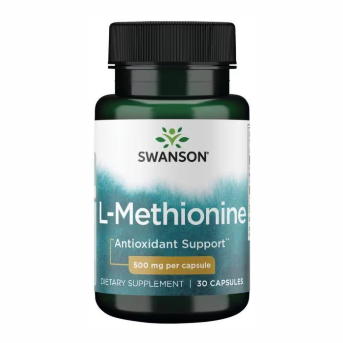 L-Methionine 500 mg - 30caps