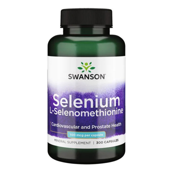 Selenium L-Selenomethionine 100mcg - 300cap — офіційна ціна та характеристики