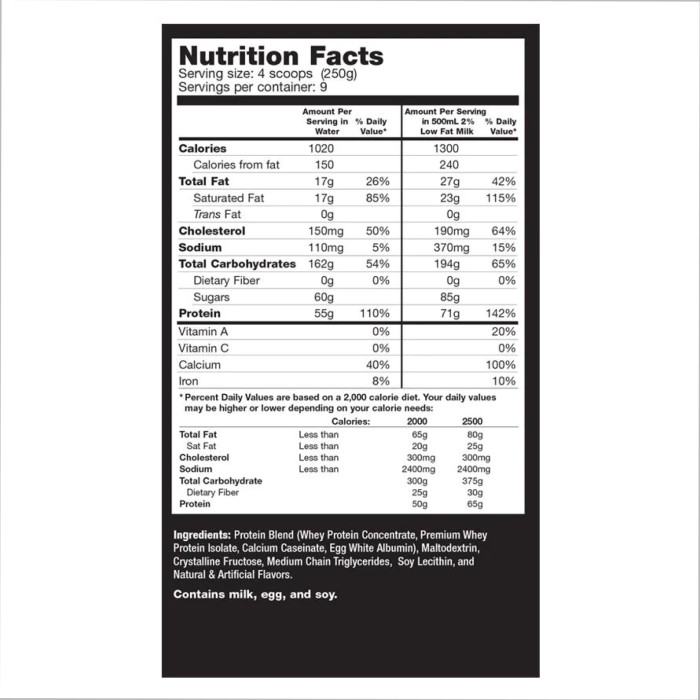 Muscle Juice 2544 - 2250g Vanilla