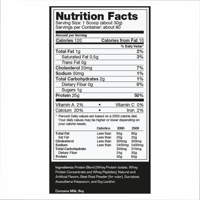 Prostar Whey 5.28lb - 2390g Natural