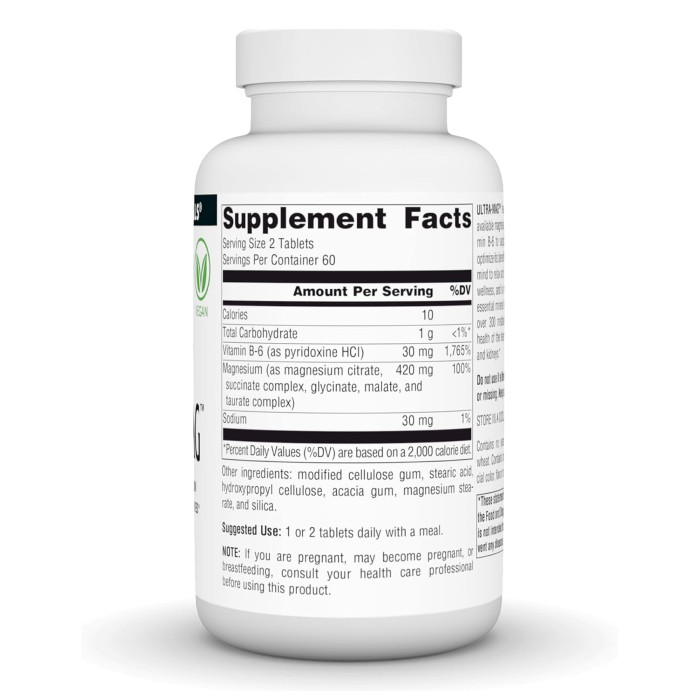 Ultra-Mag Magnesium Complex - 120 tabs (Пошкоджена банка)
